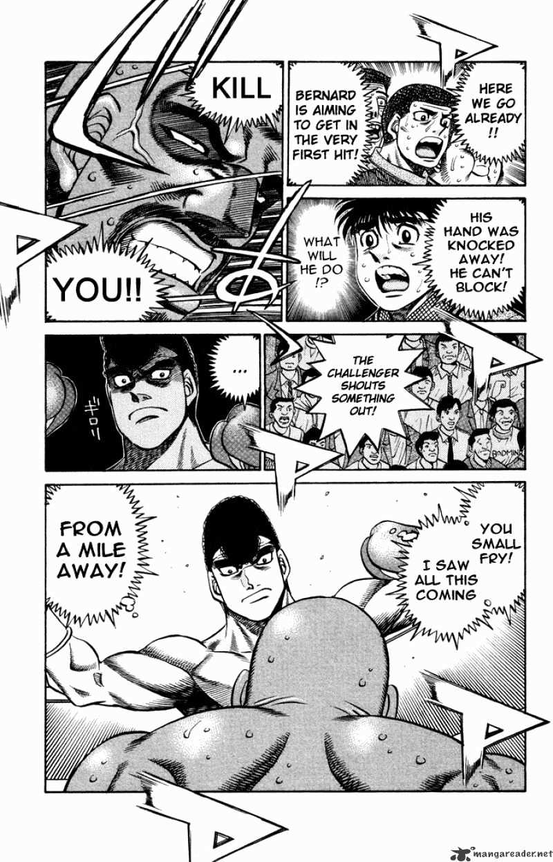 Hajime no Ippo: Fighting Spirit, Chapter 464 image 05